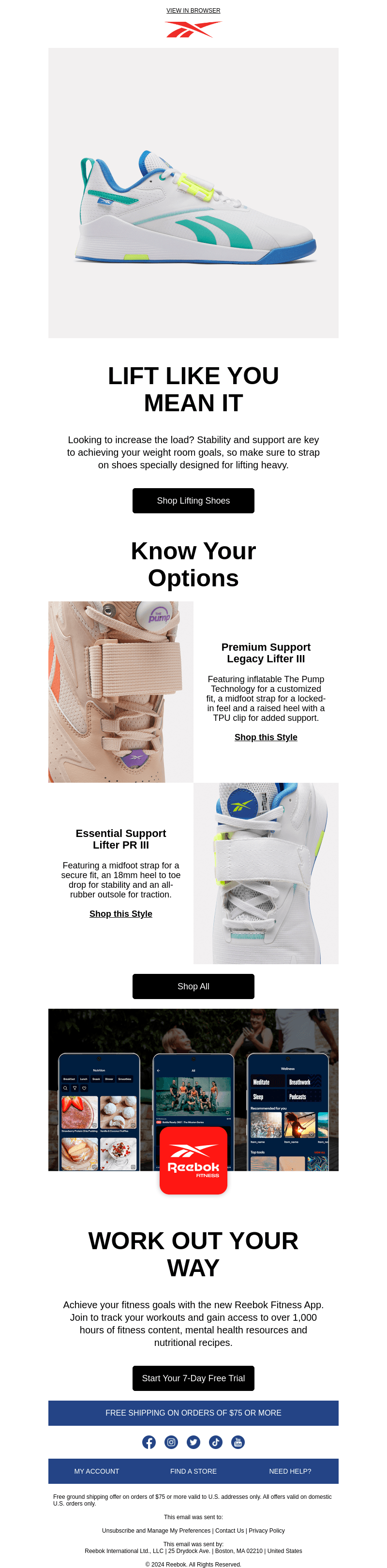Your must-have lifting shoes 🏋️