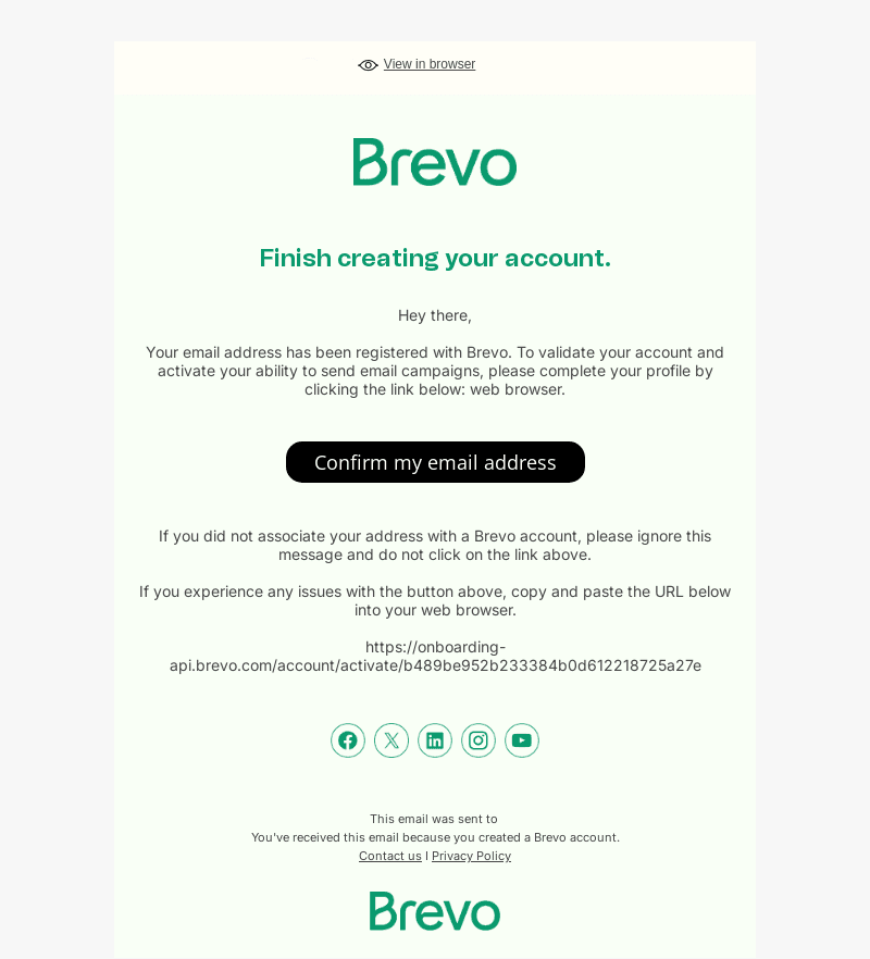 Brevo email from Fri, Sep 27, 2024