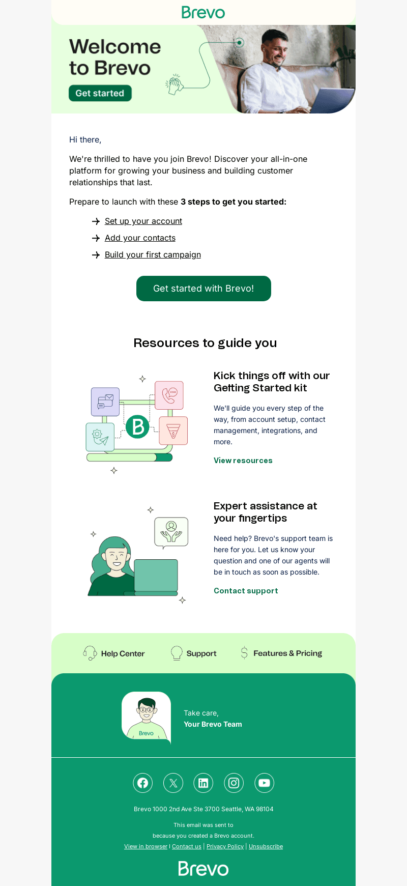 Brevo email from Fri, Sep 27, 2024