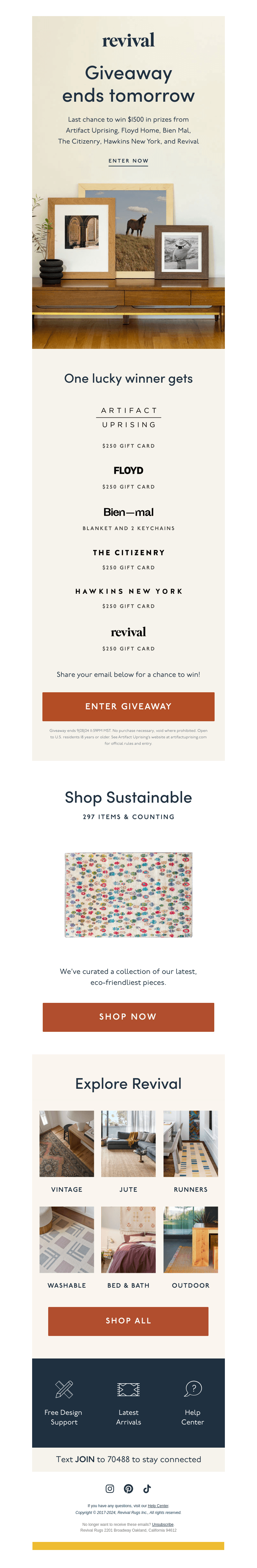Final hours to enter