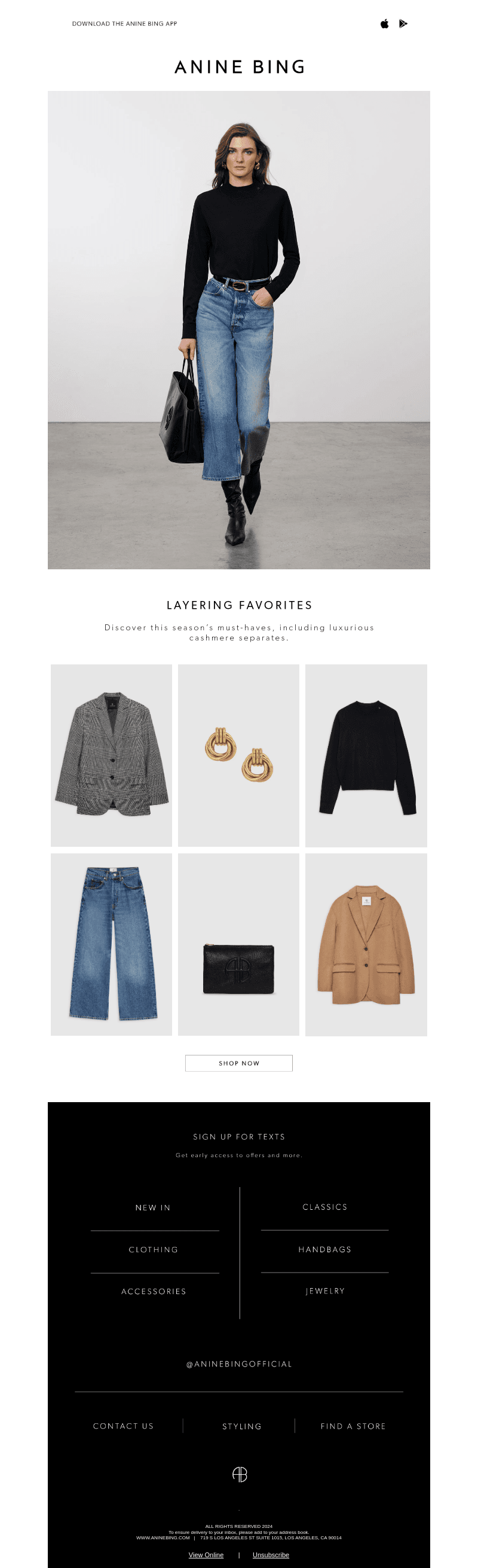 Layering Favorites