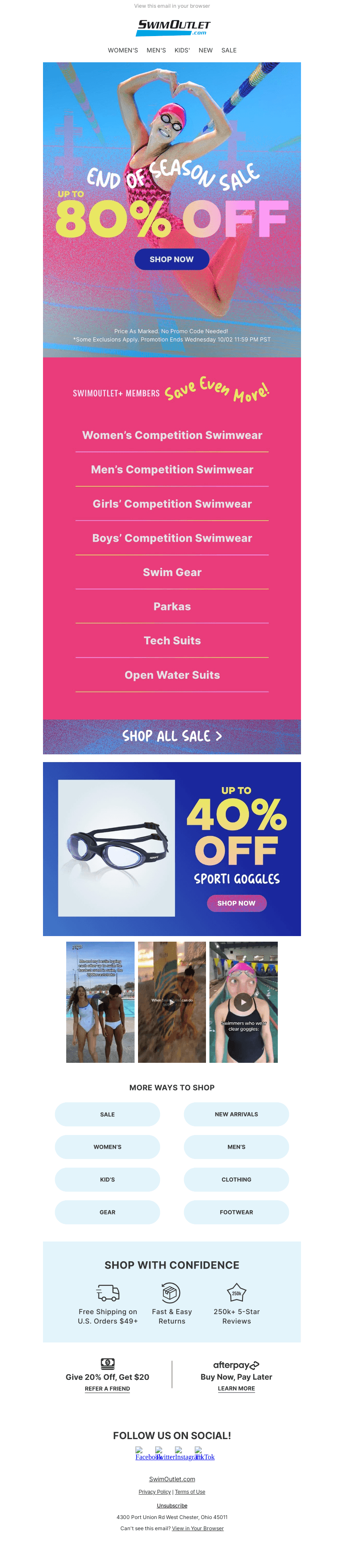 Sprint to 80% OFF ⚡️