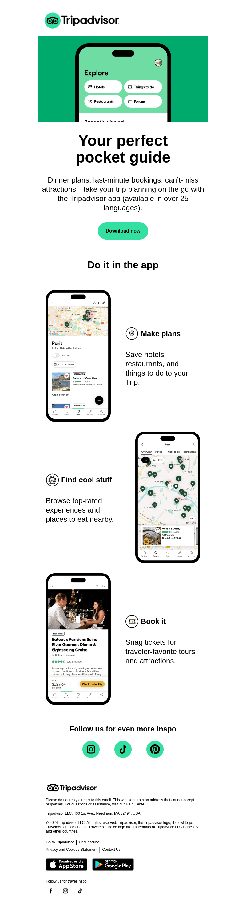Take us with you on the go