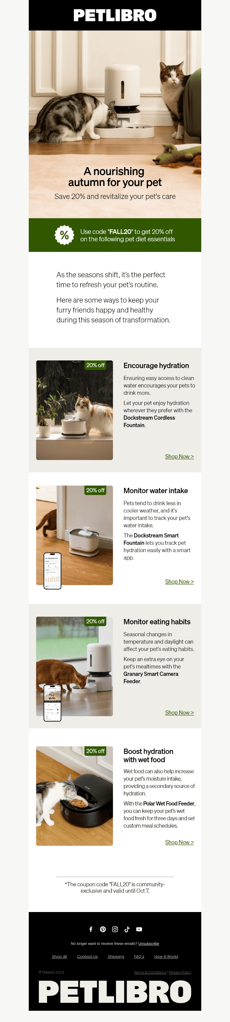 💕 Save 20% and revitalize your pet's care