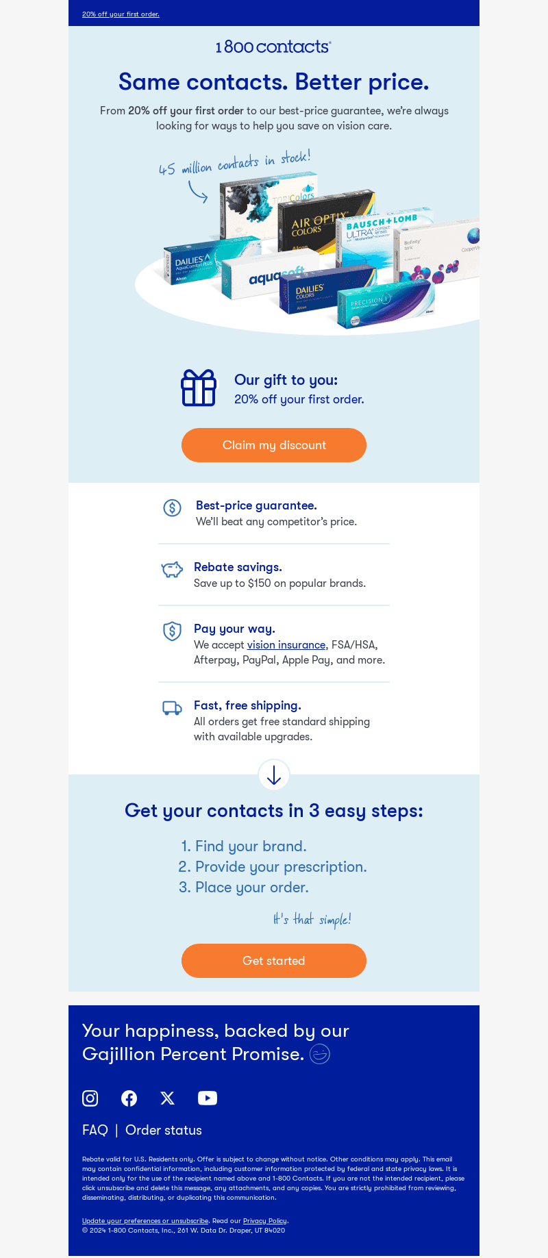 Our gift to you: