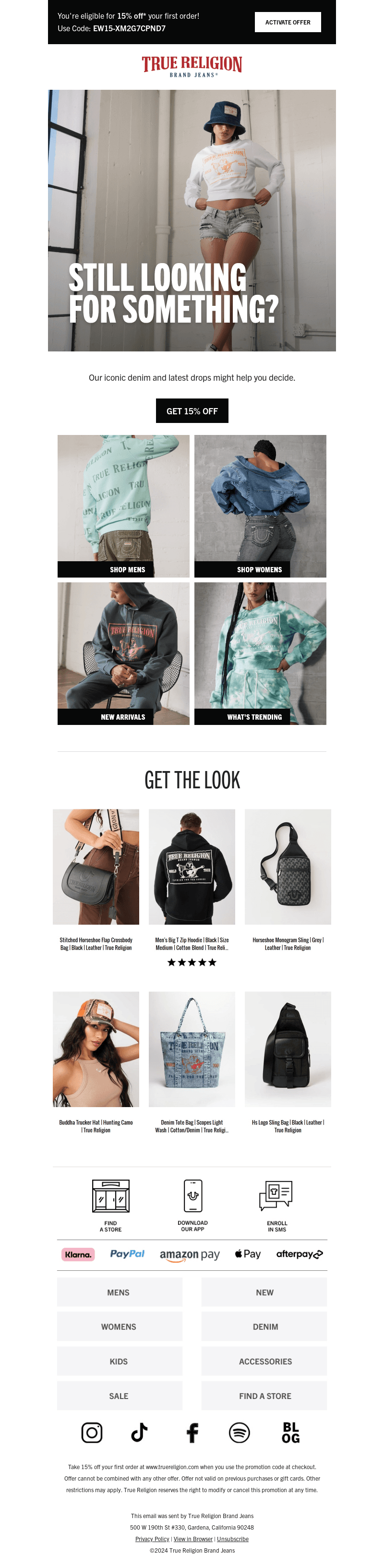 👀 Still looking around? Maybe 15% off will help… 👀