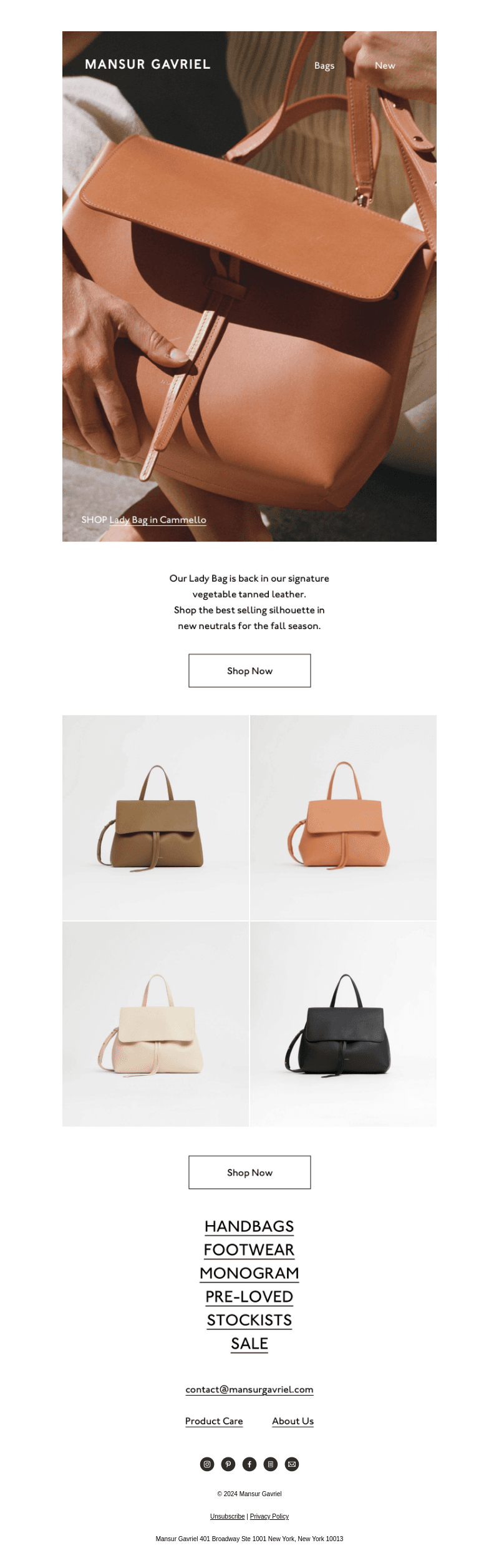 Back in stock