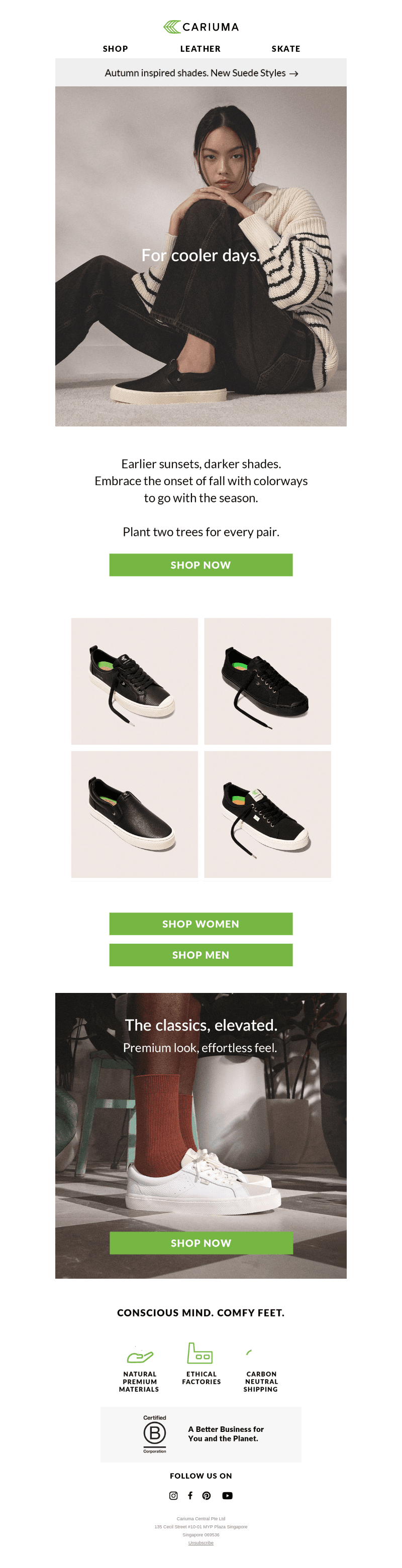 Step Out in Black Sneakers