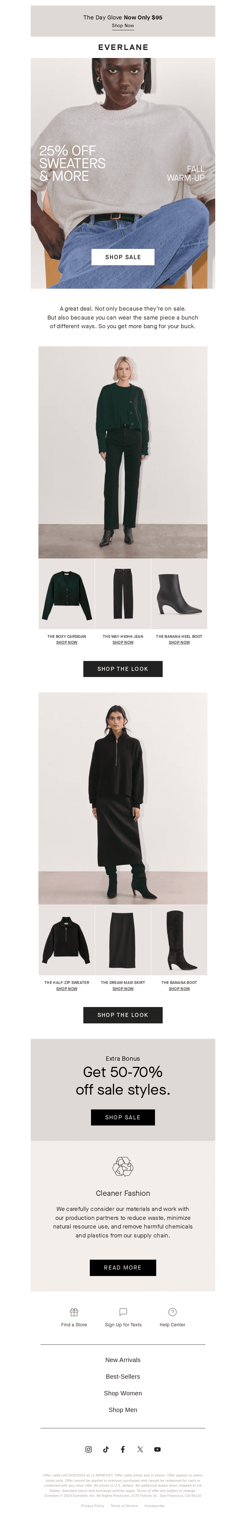 Style Inspo: 25% Off Sweaters & More