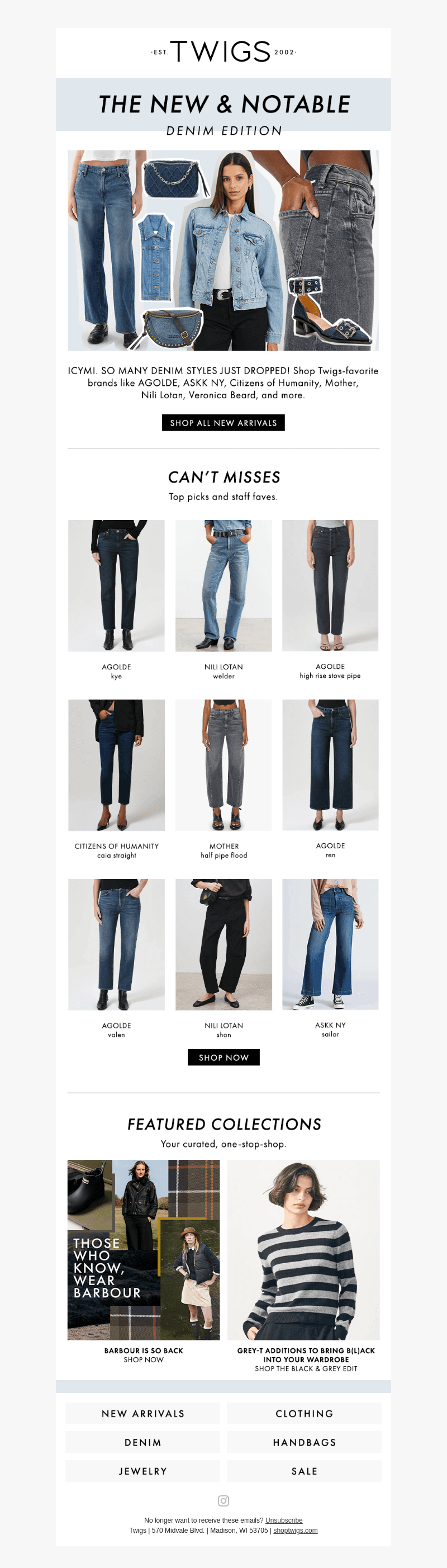 NEW Denim on the Block 👖
