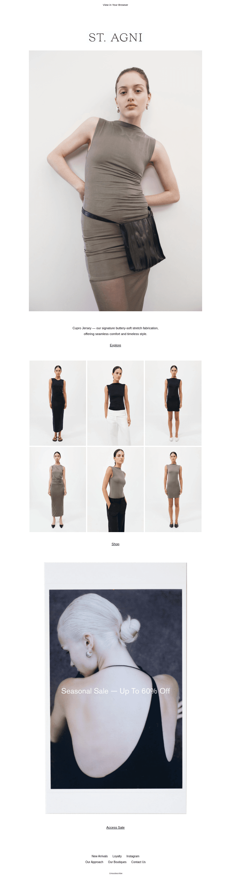 Cupro Jersey Staples