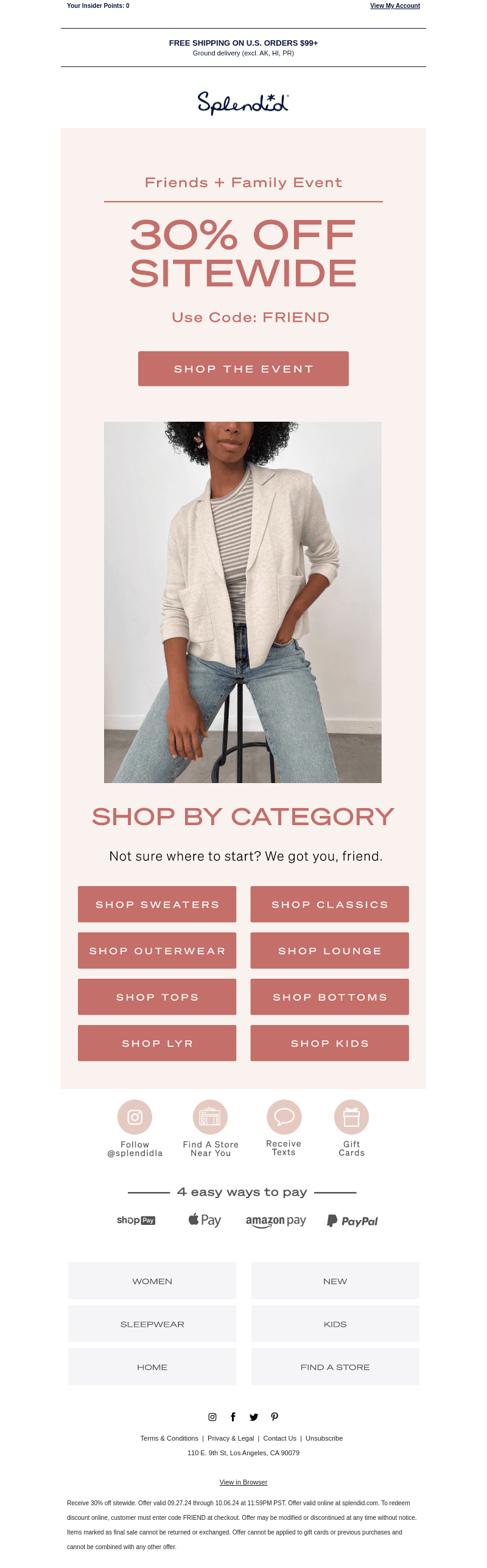 30% Off Alllllll the Categories 🛍️