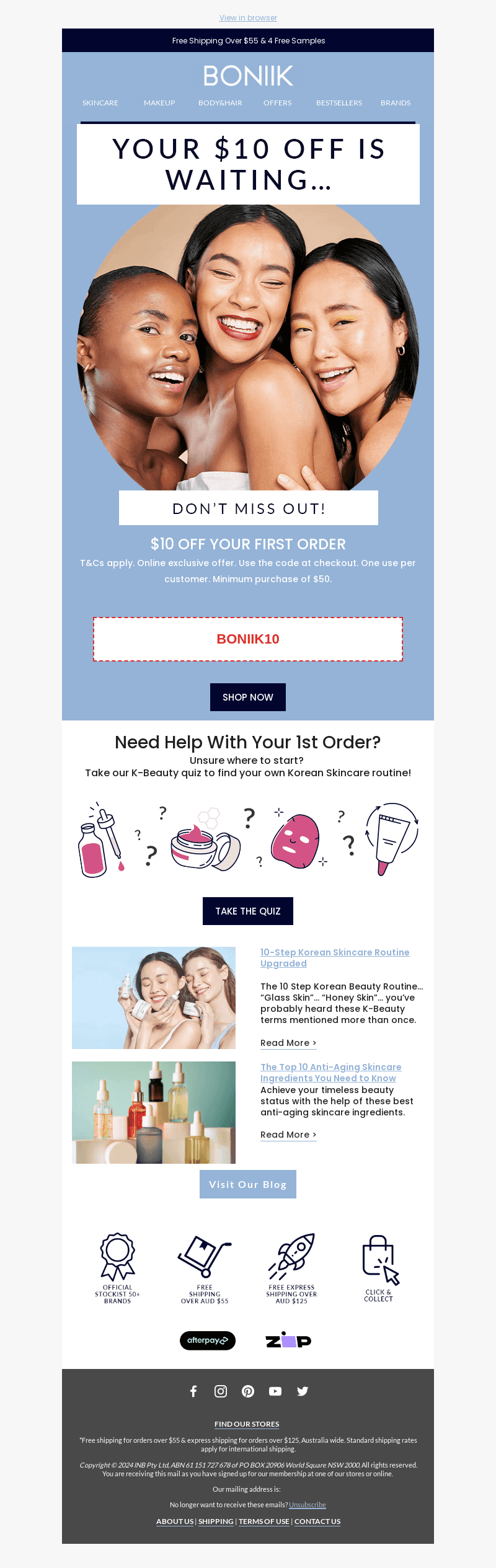 Need help with your 1st order?