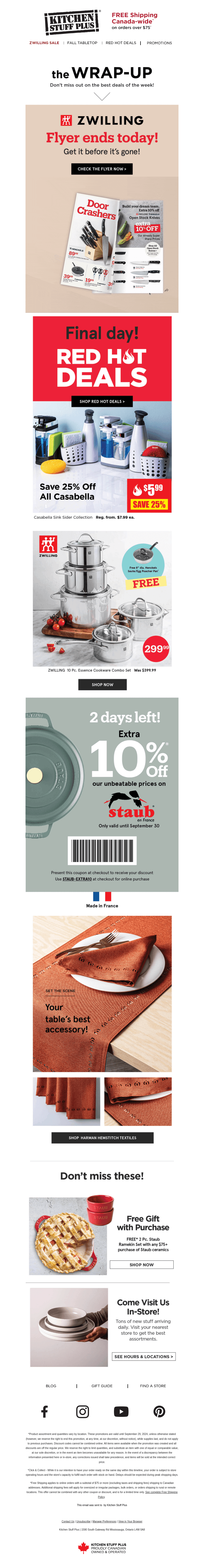 Last Call: ZWILLING Sale Ends Today!
