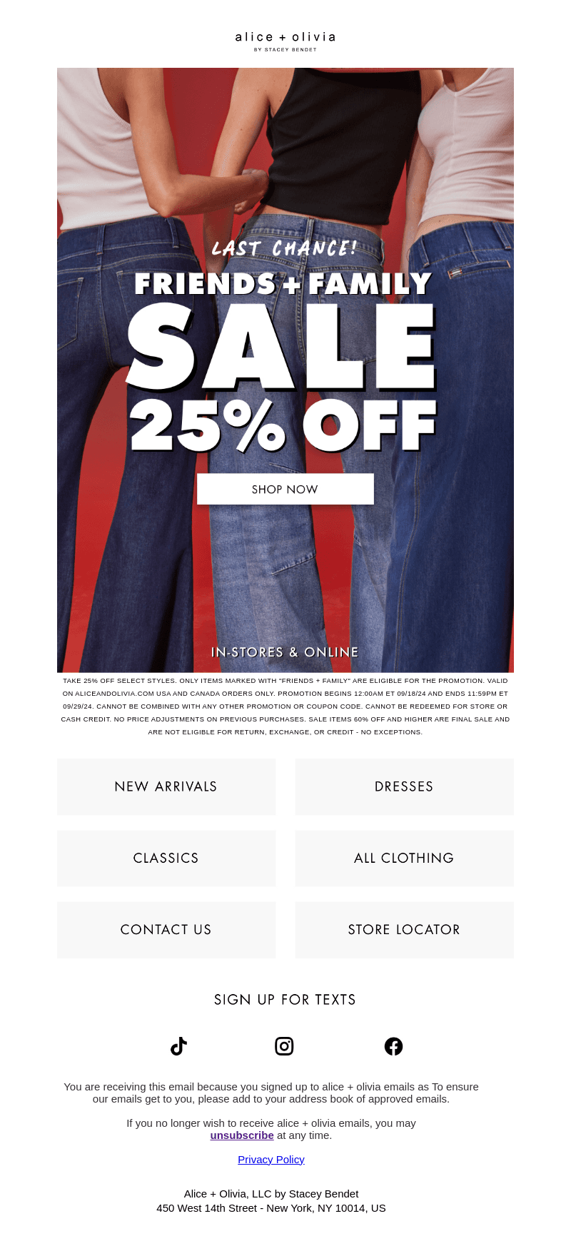 LAST CHANCE: 25% OFF​