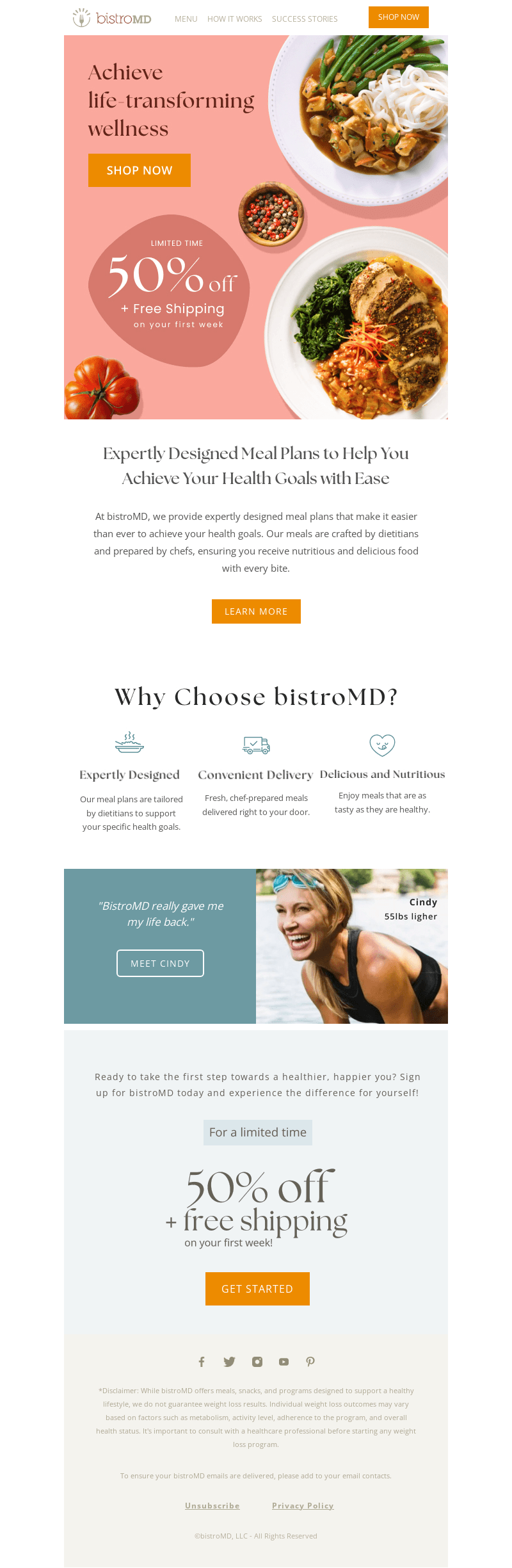 Transform Your Life + Get 50% Off