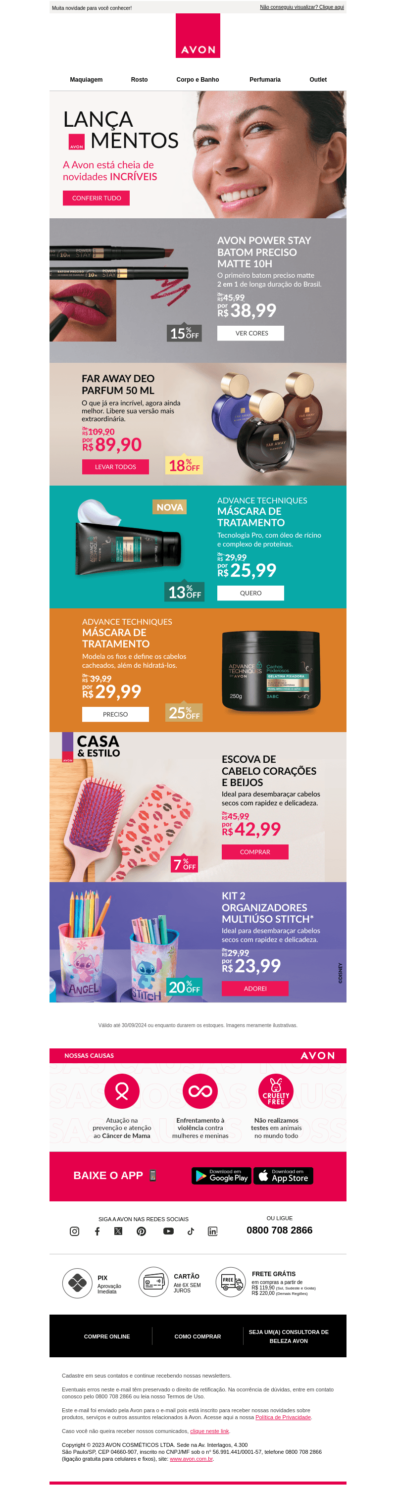 SHOW de Lançamentos Avon 💥