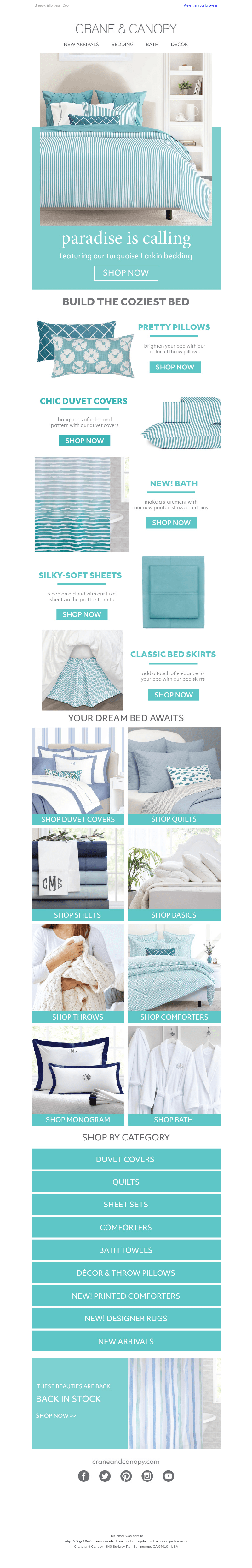 Who needs a little bedding refresh??? 🙋