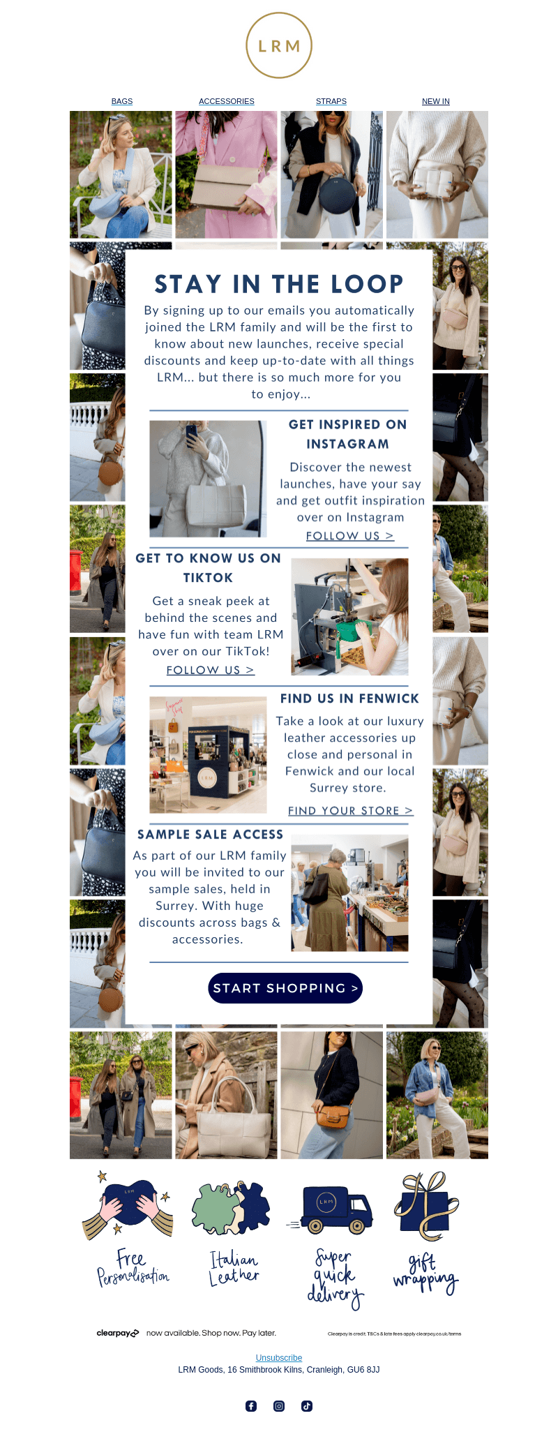 Stay in the loop with LRM 🤩