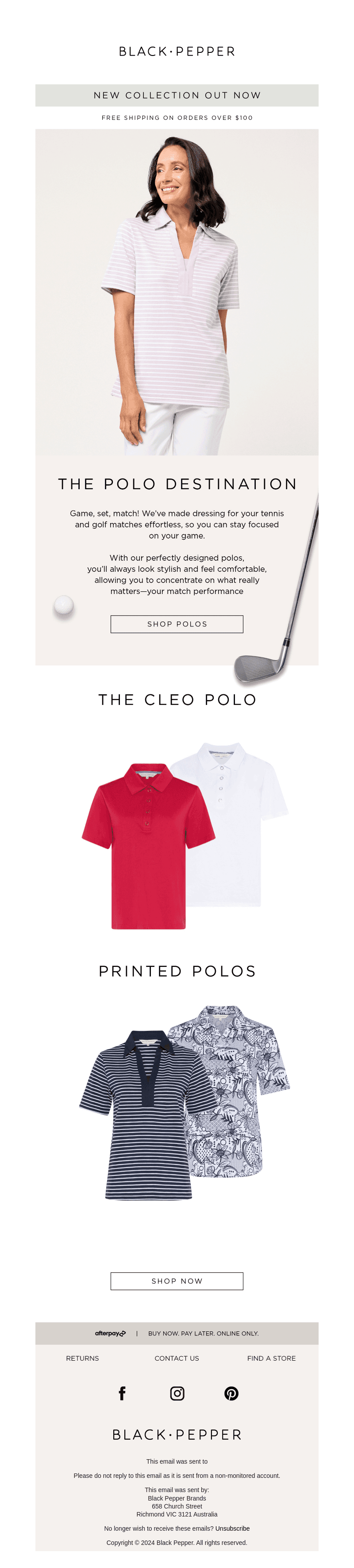 Looking for the perfect polo top?