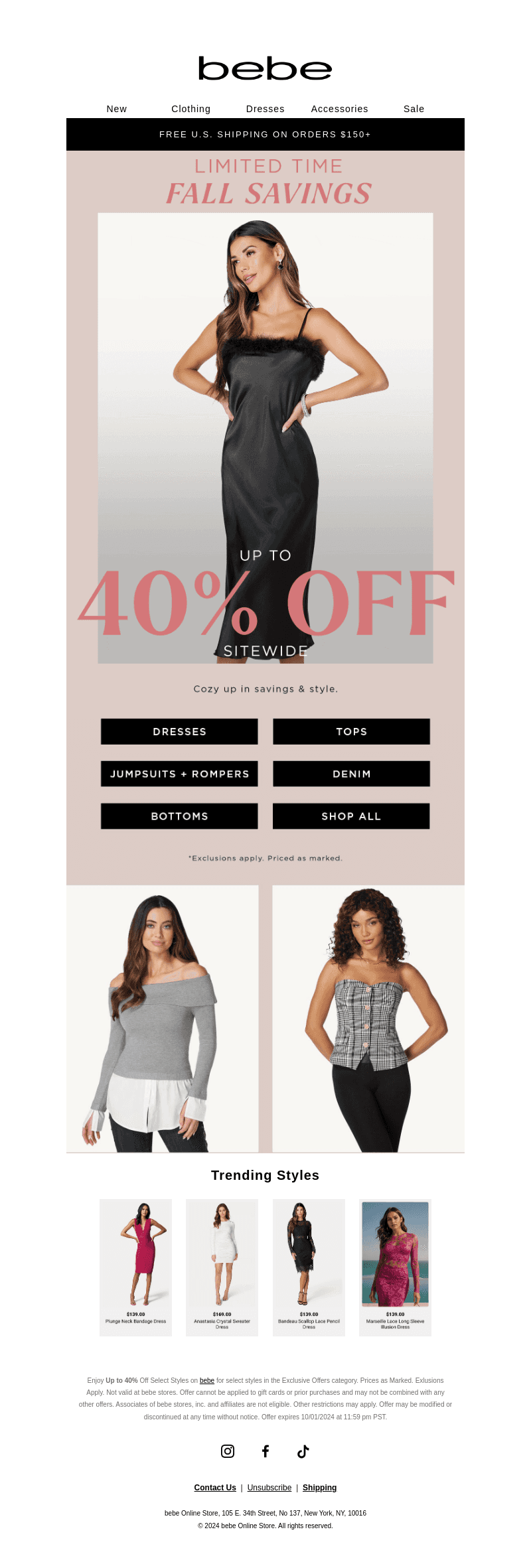 Cozy Up with 40% Off Sitewide! 🍂☕
