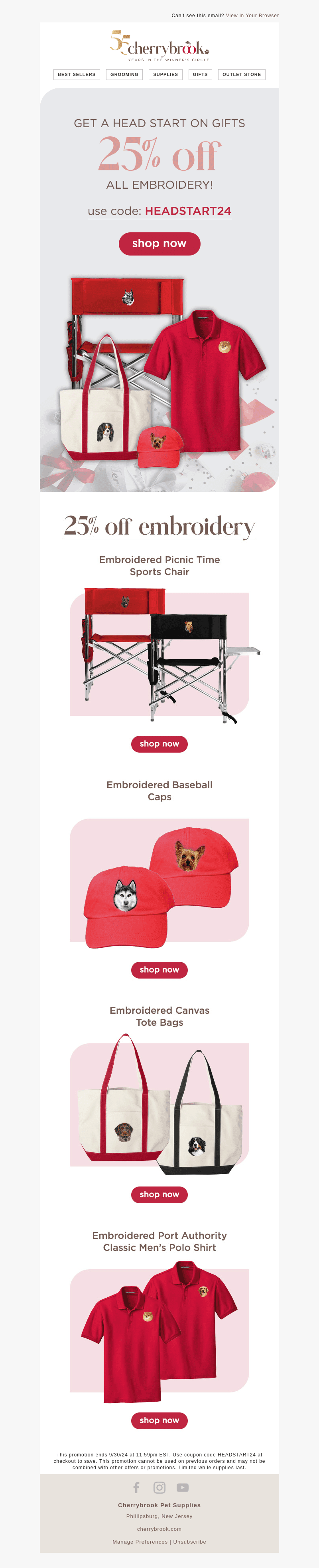 Last Chance - 25% Off Embroidery 🎁