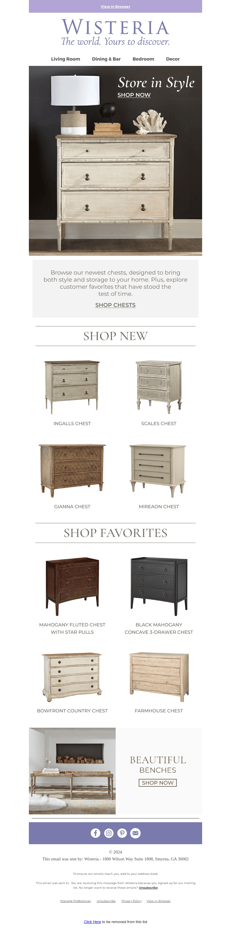 Style Meets Storage: New & Best-Selling Chests