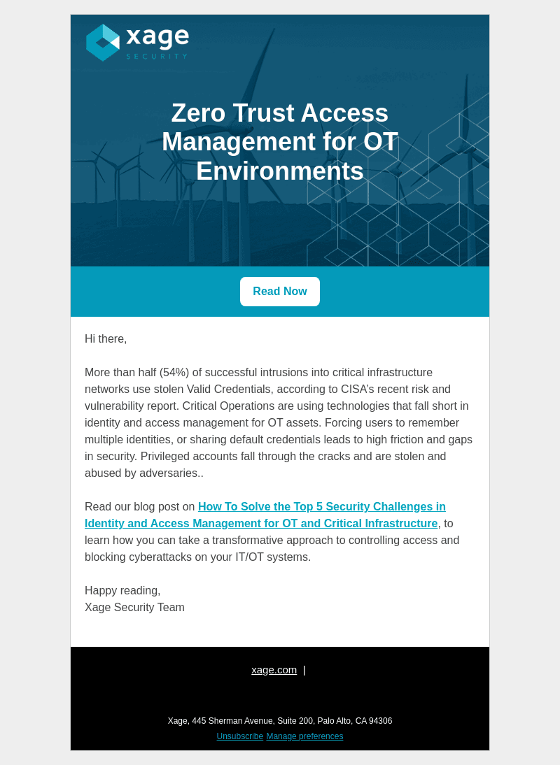 Critical Operations and OT need a New Identity-based Access Management Solution