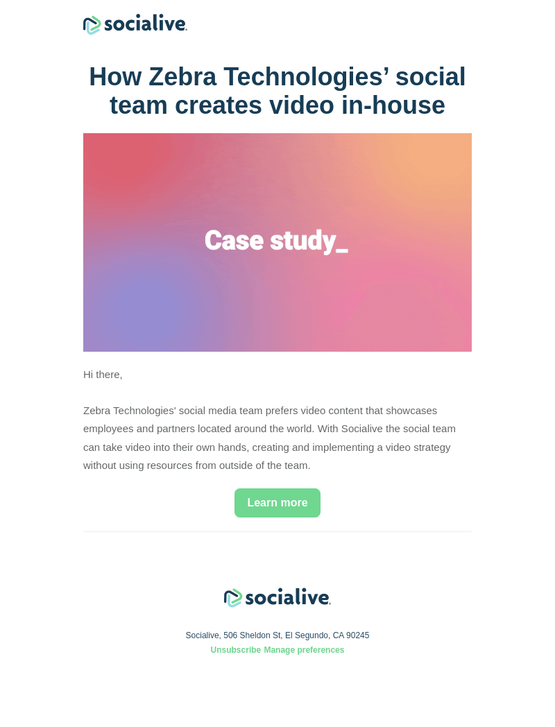 Socialive email from Mon, Sep 30, 2024