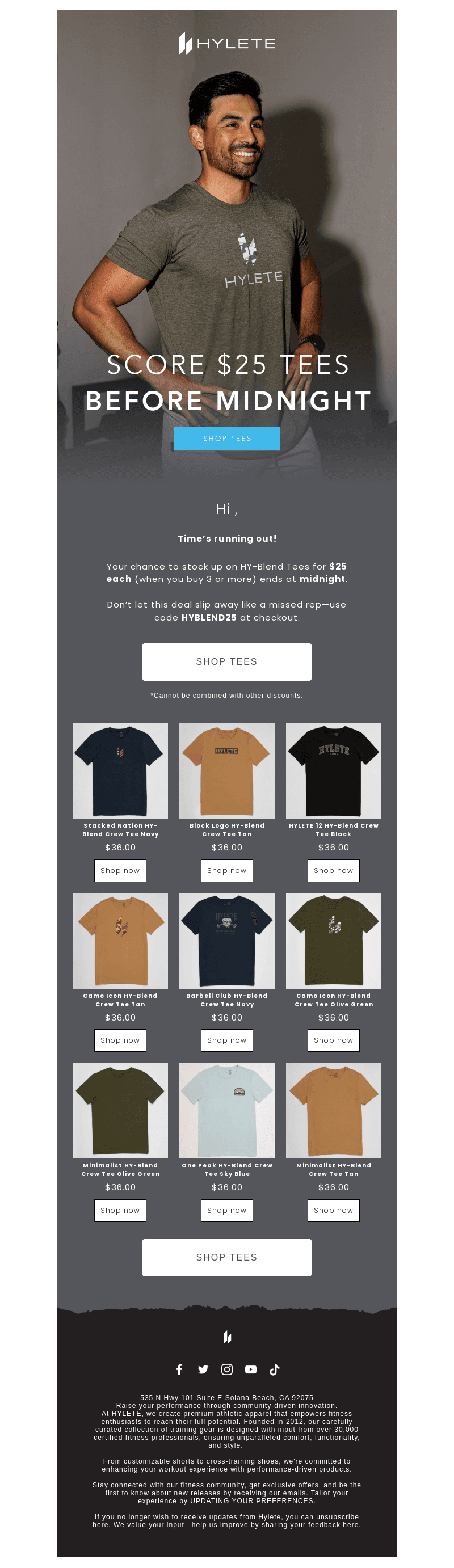 HY-Blend Sale ENDING SOON