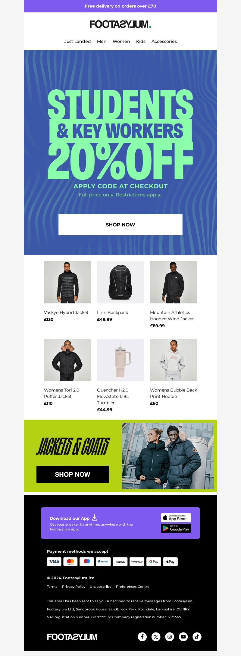 Get 20% off whilst you still can!