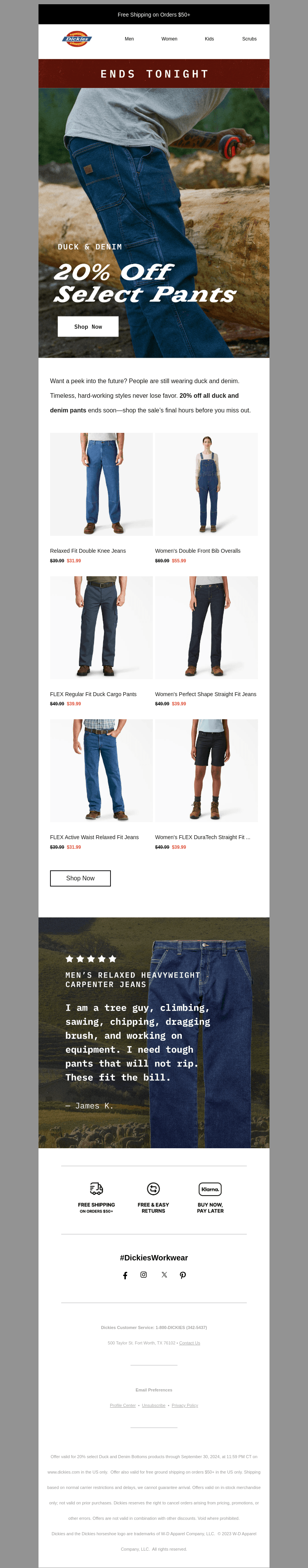 The Best Pants? Duck & Denim