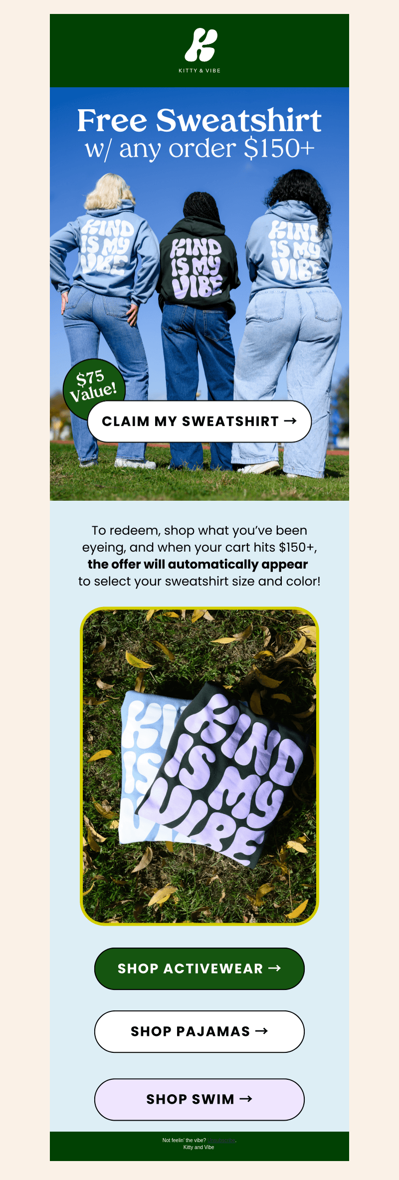 Free Sweatshirt For YOU ✨
