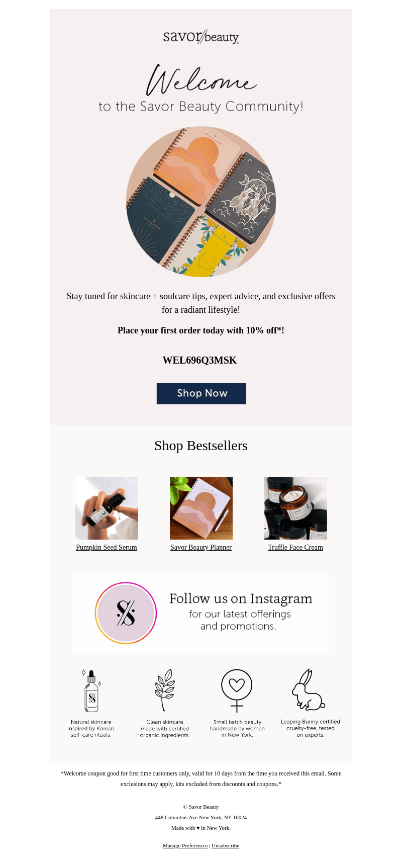 You're in! Welcome gift inside 😉