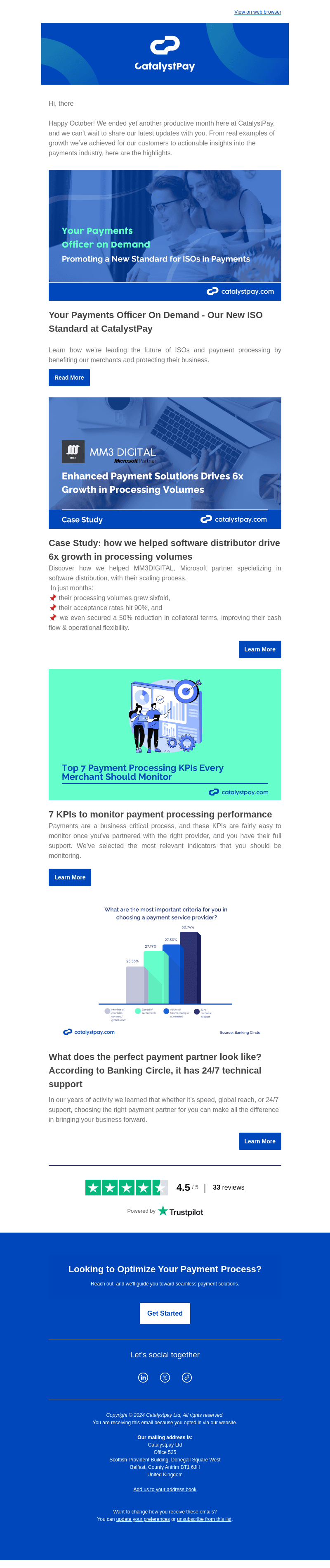Catalyst Commerce email from Tue, Oct 1, 2024