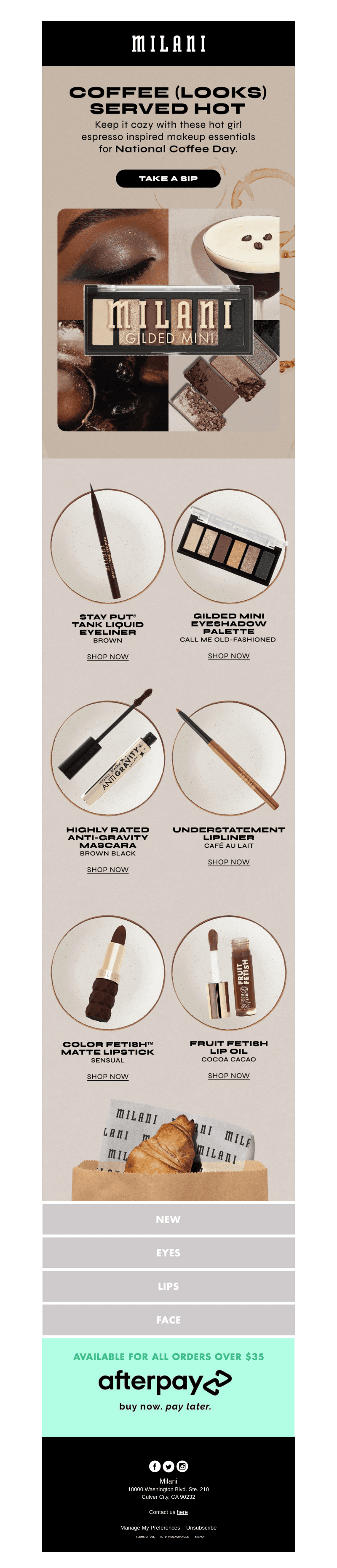 Pippin’ hot: Espresso makeup essentials ☕