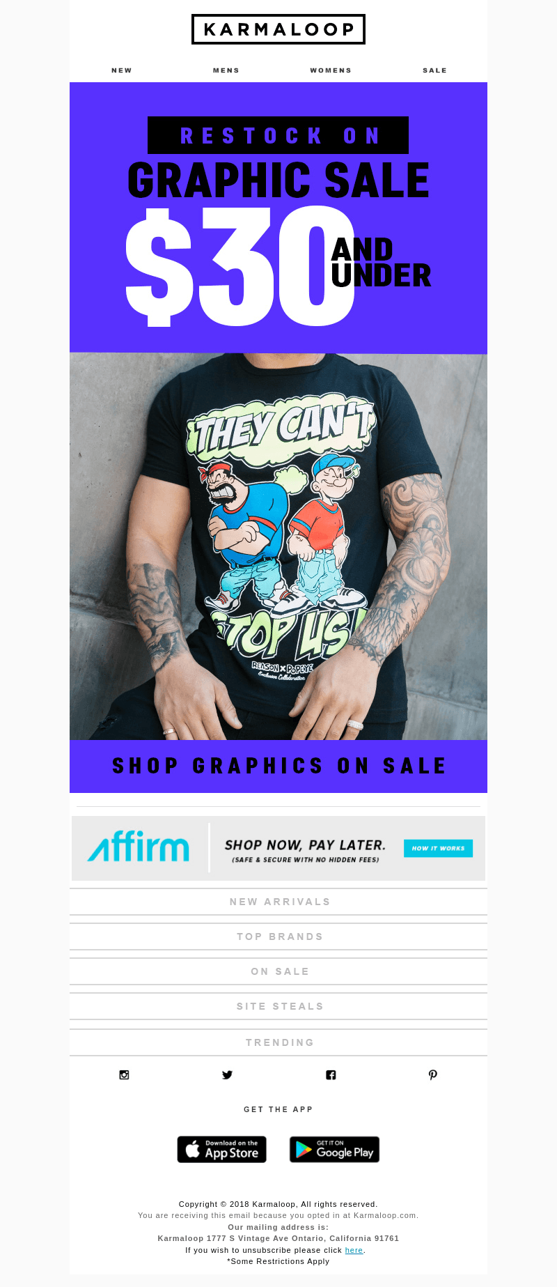Time to Restock on Graphics!👕