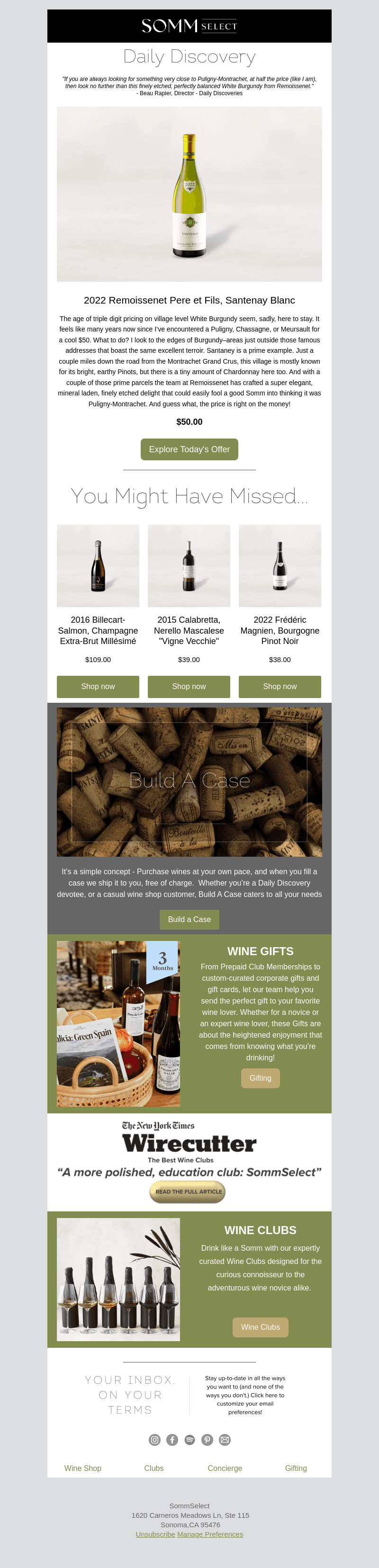 Top Tier White Burgundy, Entry Level Price