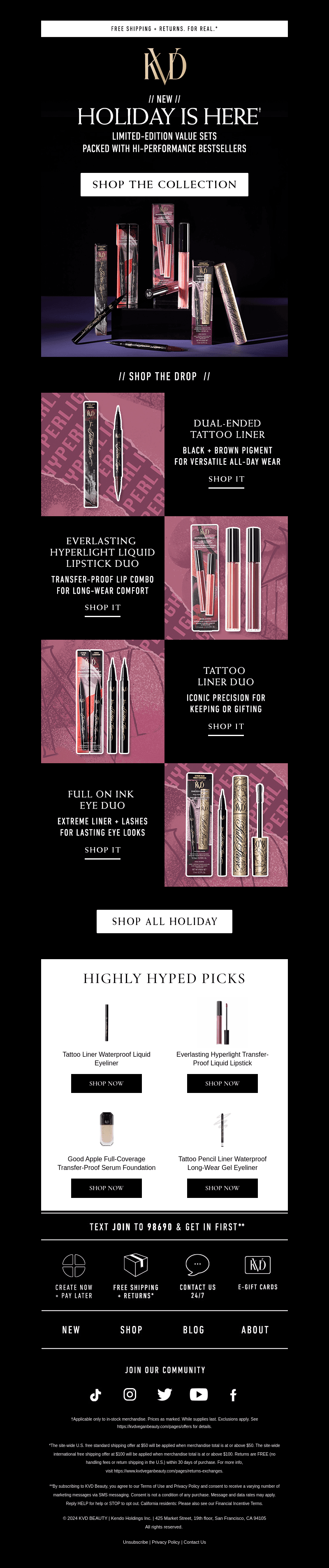 New // Holiday is here