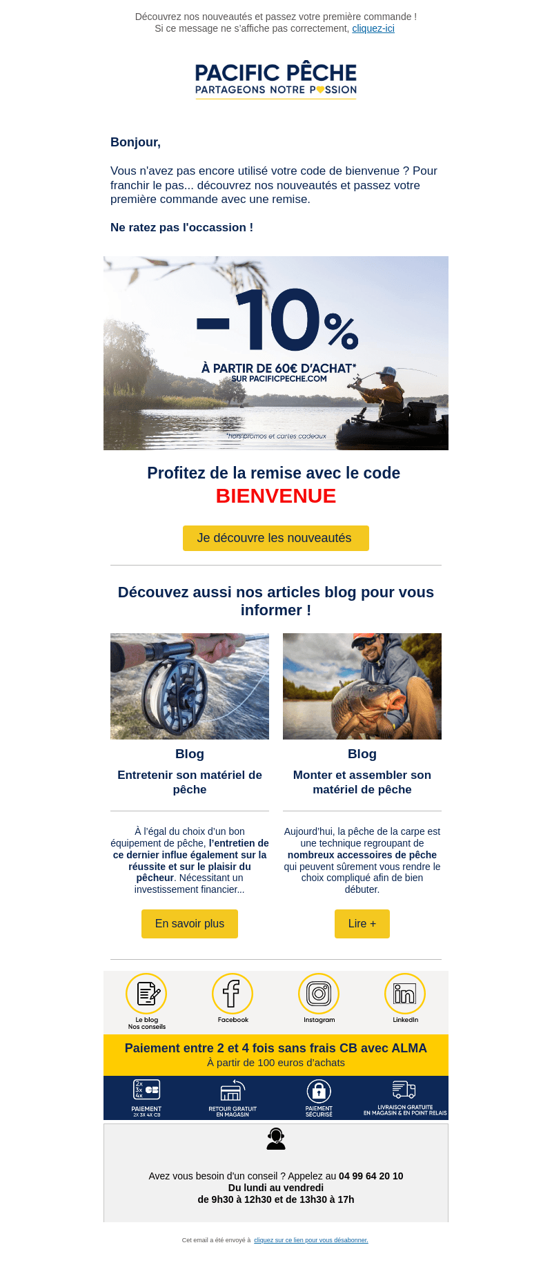 🎣 Découvrez nos nouveautés !