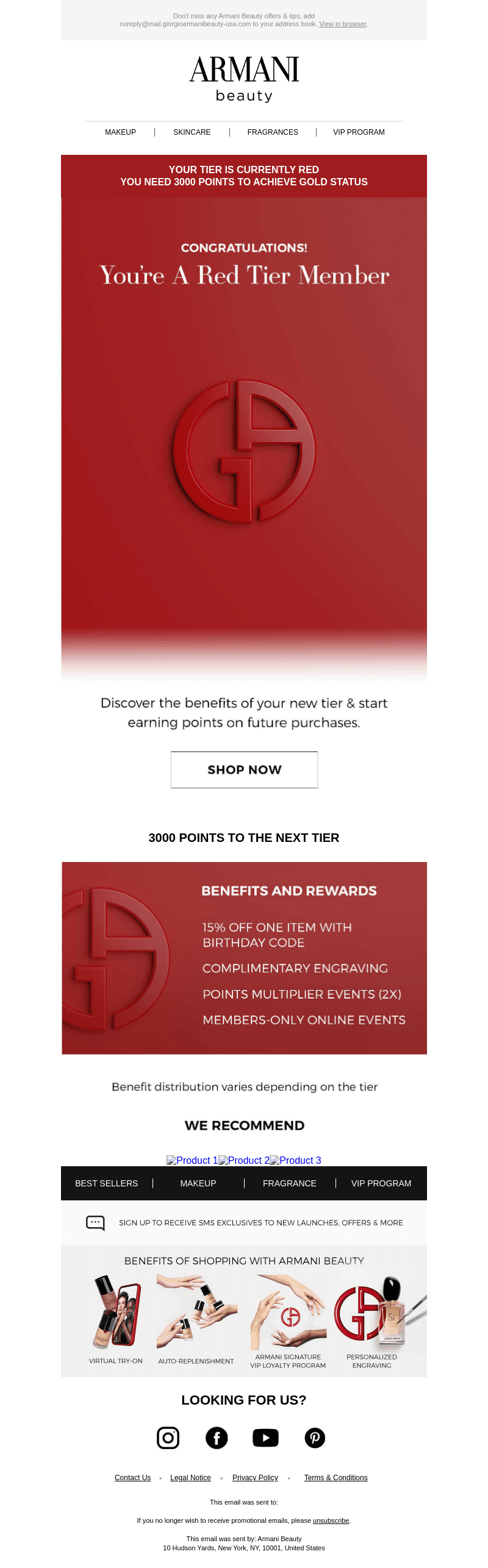Welcome To The Red Tier