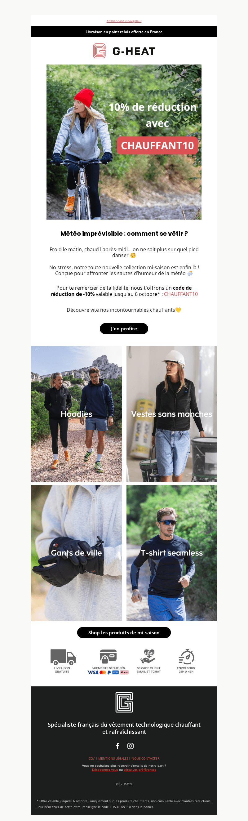La collection mi-saison est arrivée 🔥