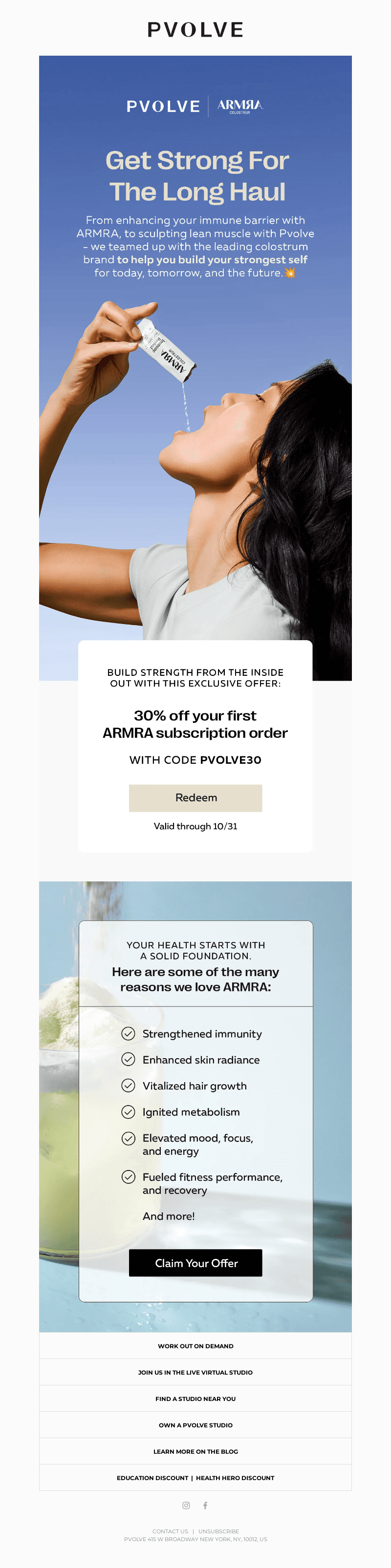 Pvolve x Armra: Your New Favorite Duo