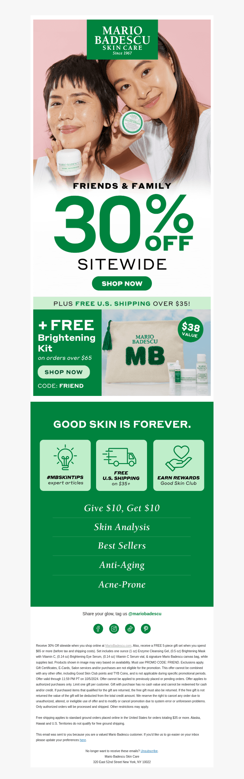 Because You’re Family – 30% Off Everything!