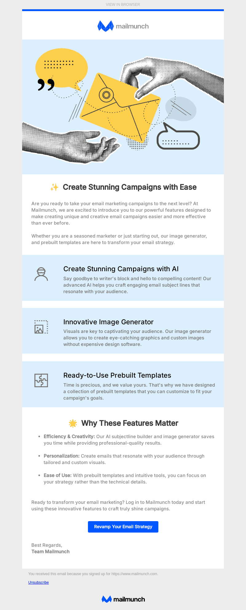 Transform Your Email Marketing with our Smart Features!