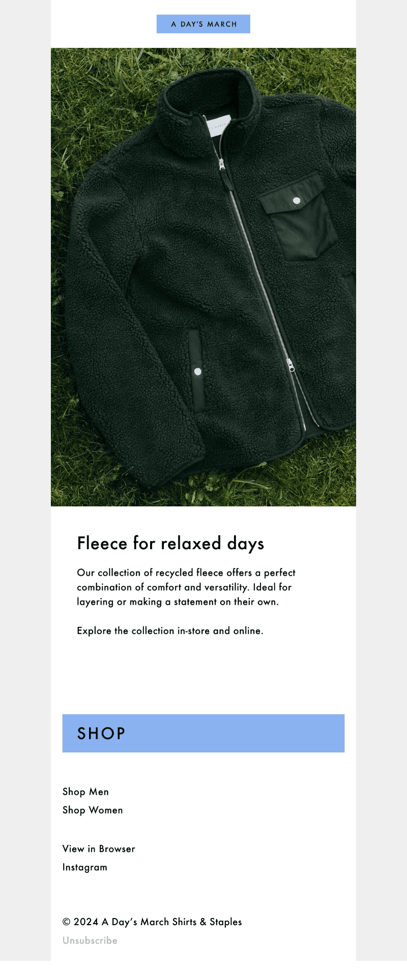 Comfort in Fleece