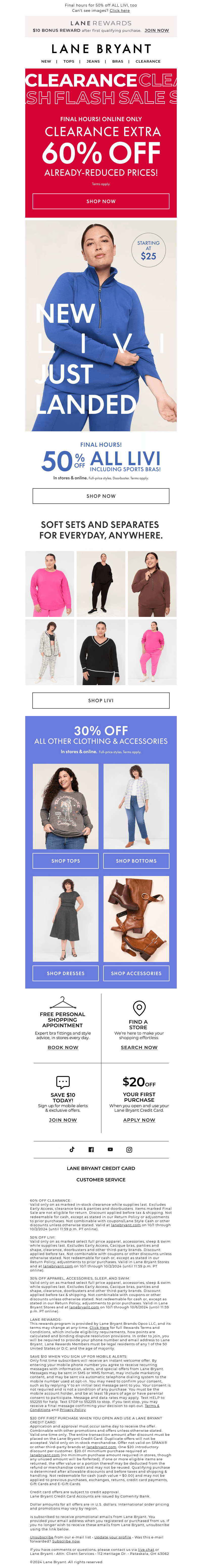 60% OFF CLEARANCE FLASH IS ENDING
