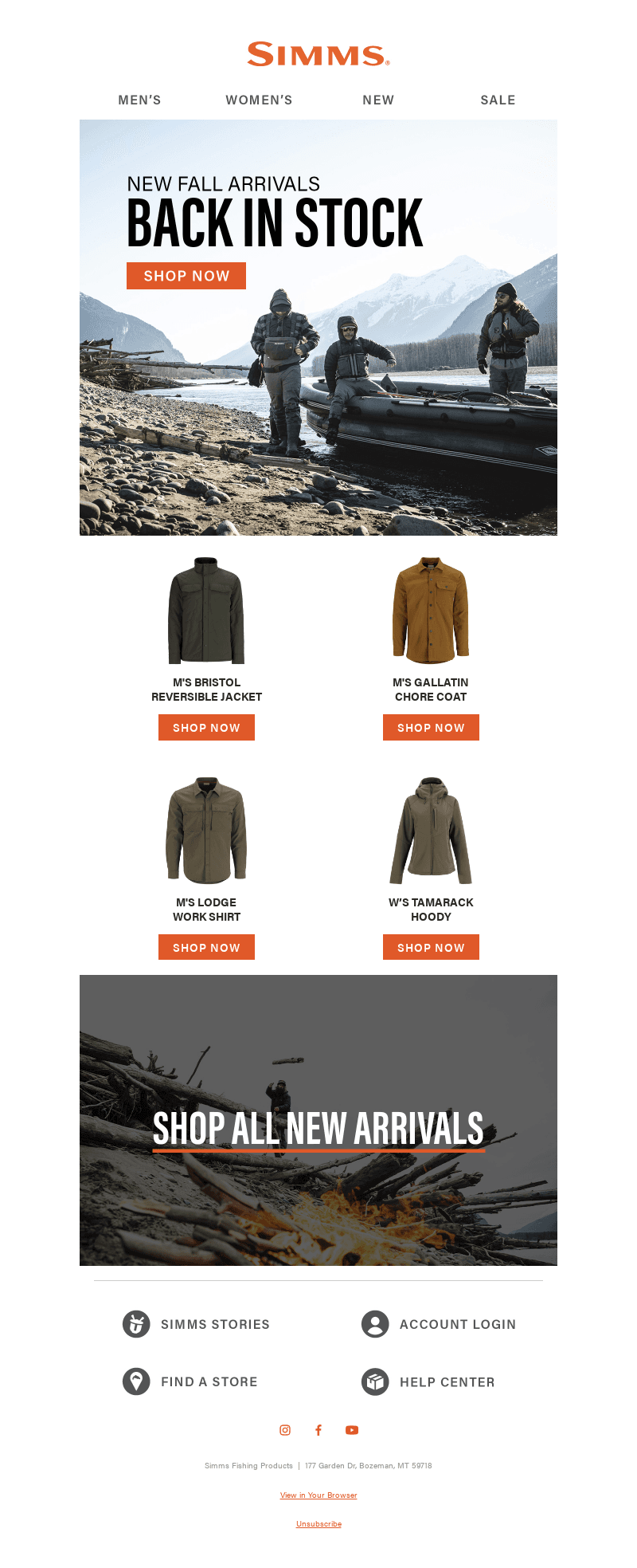 Back In Stock: New Fall Arrivals