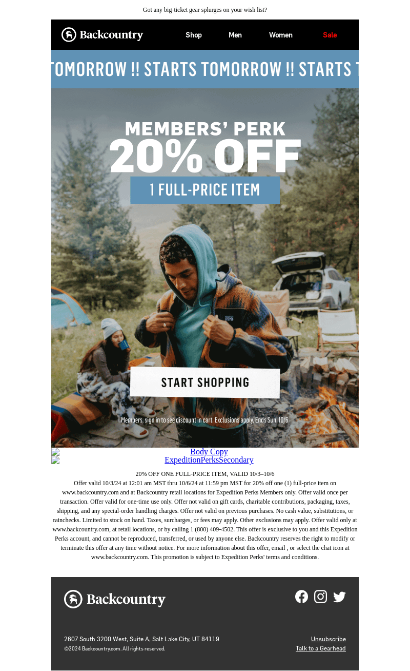 20% off coupon coming soon...