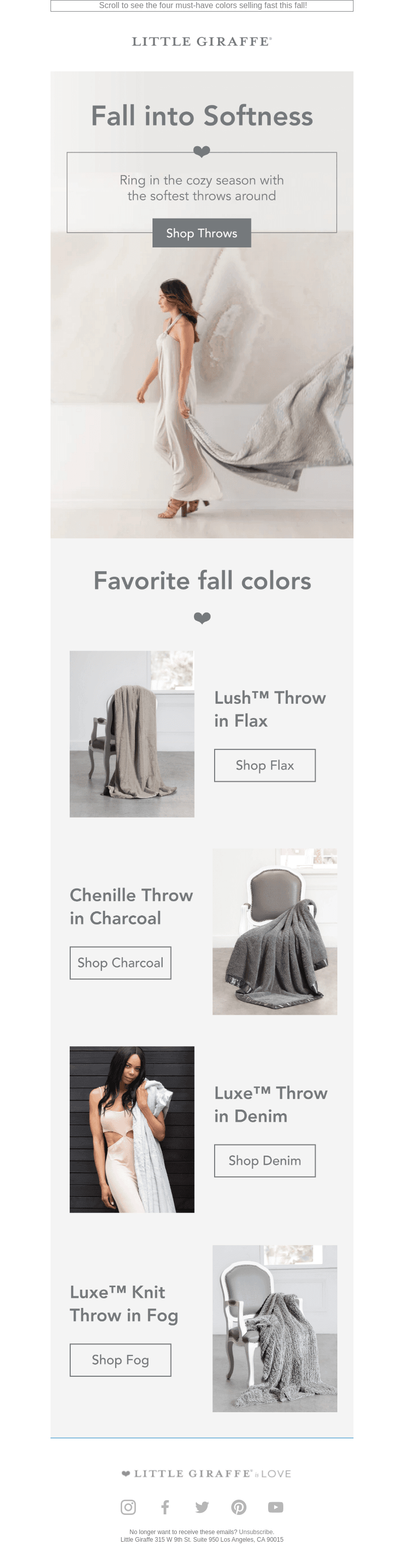 4 Colors Selling Fast for Fall